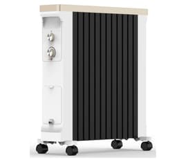Máy sưởi dầu 12 thanh Roler RH-2117 (2200W, Kèm giá phơi và tạo ẩm)