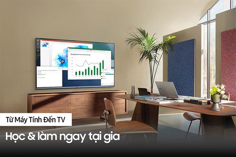 Ảnh Smart Tivi Samsung 4K 65 inch 65AU7700 UHD