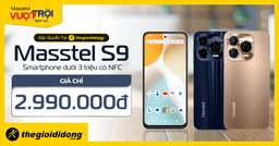 Điện thoại Masstel S9 6GB/256GB