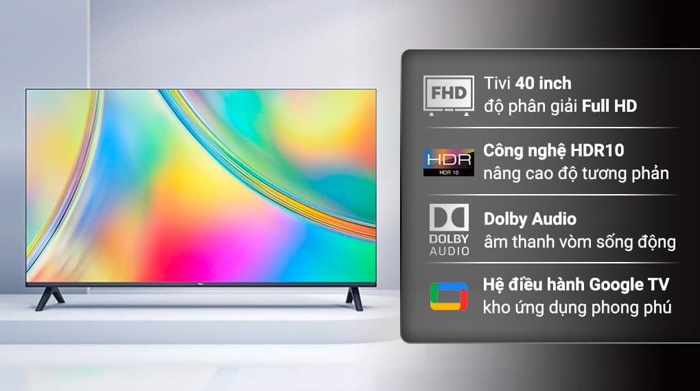 Ảnh Google Tivi TCL 40 inch 40S5400
