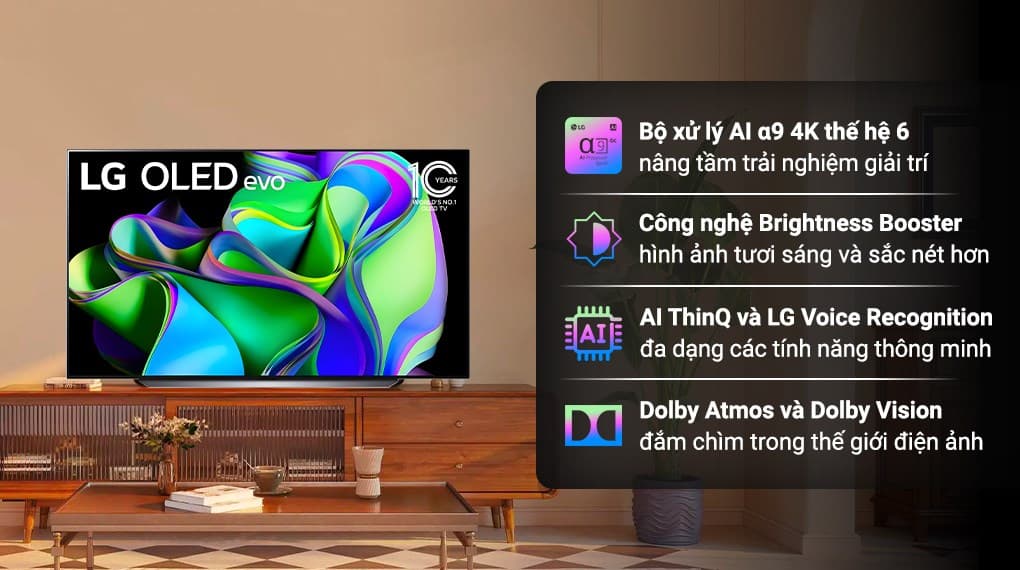 Ảnh Smart Tivi OLED LG 4K 83 inch 83C3PSA