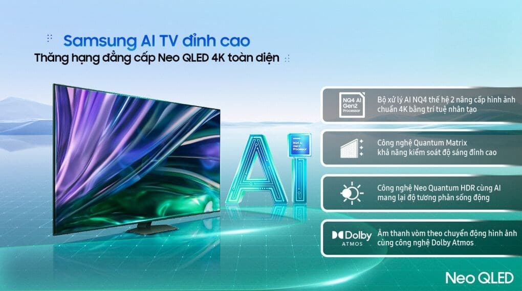 Ảnh Smart Tivi Neo QLED Samsung 4K 55 inch QA55QN85D
