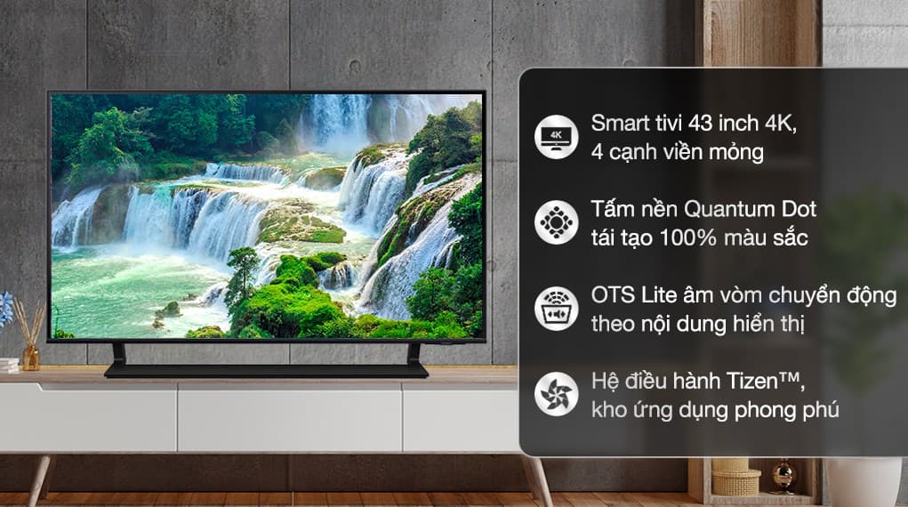 Ảnh Smart Tivi QLED 4K 43 inch Samsung QA43Q60B