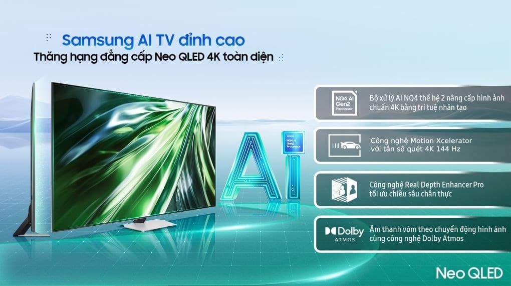 Ảnh Smart Tivi Neo QLED Samsung 4K 85 inch QA85QN90D