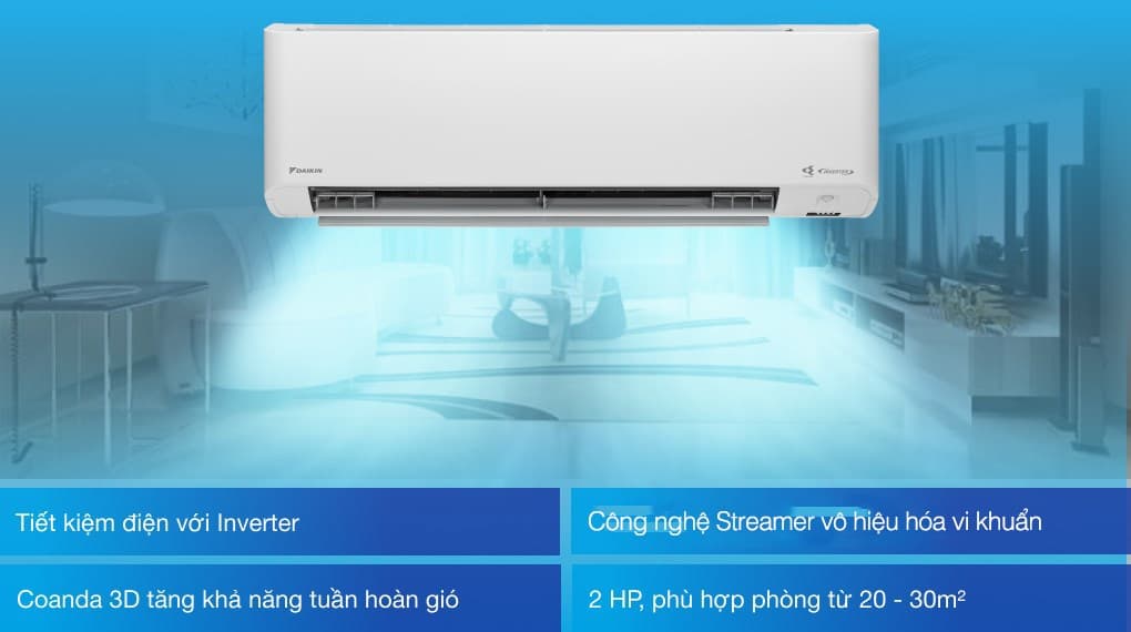 Ảnh Máy lạnh Daikin Inverter 2 HP FTKY50WVMV