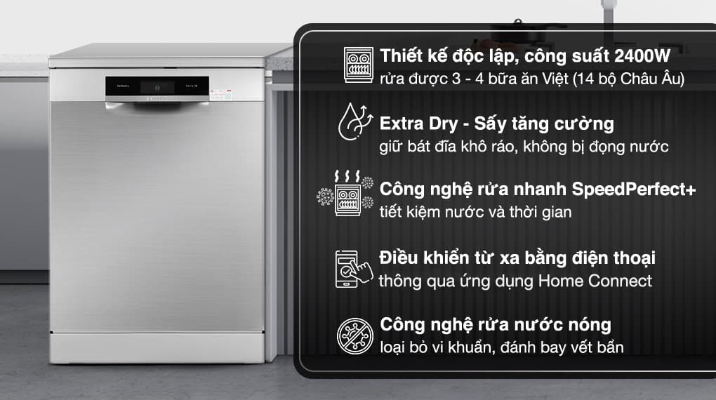 Ảnh Máy rửa chén độc lập Bosch SMS8YCI01E