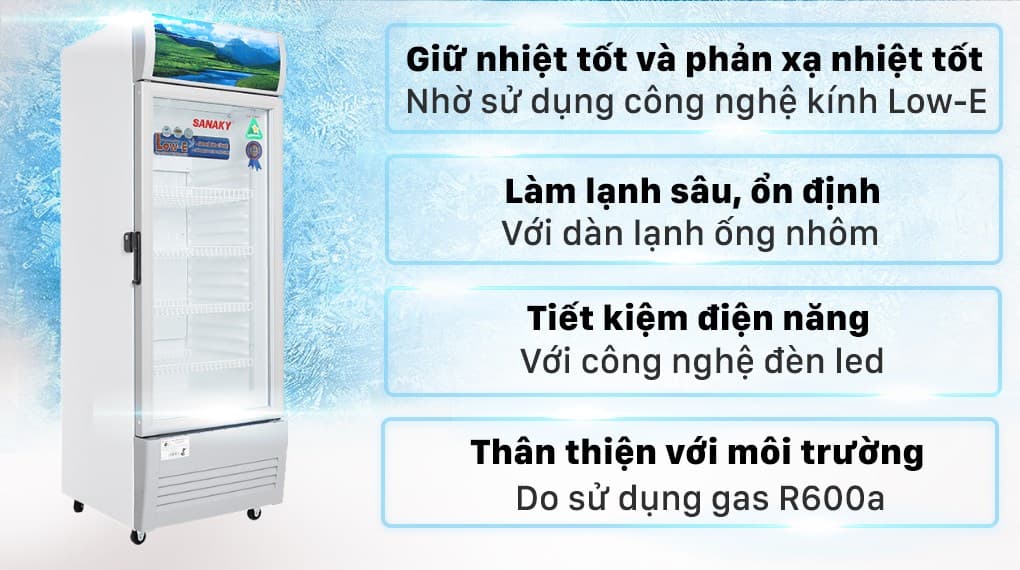 Ảnh Tủ mát Sanaky 240 lít TM.VH308KL