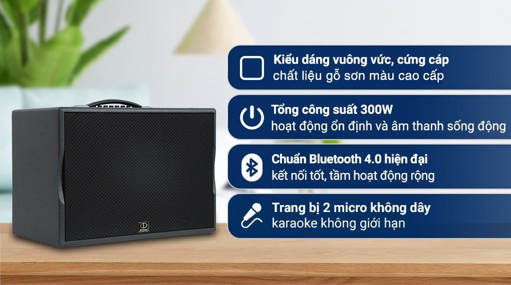 Ảnh Loa karaoke xách tay Dalton PS-K25A 300W