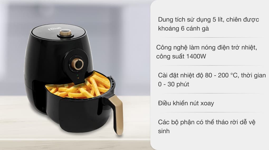 Ảnh Nồi chiên không dầu Ferroli FAF-5.0M3 5 lít