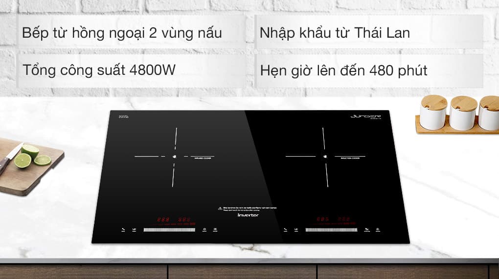 Ảnh Bếp từ hồng ngoại lắp âm Junger SIS-68