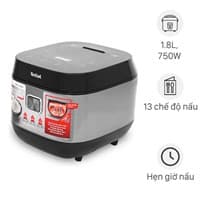 Nồi cơm điện tử Tefal 1.8 lít Delirice Plus RK776B68 Điện gia dụng