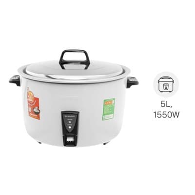 Nồi cơm nắp rời Sharp 5 lít KSH-D55V Điện gia dụng