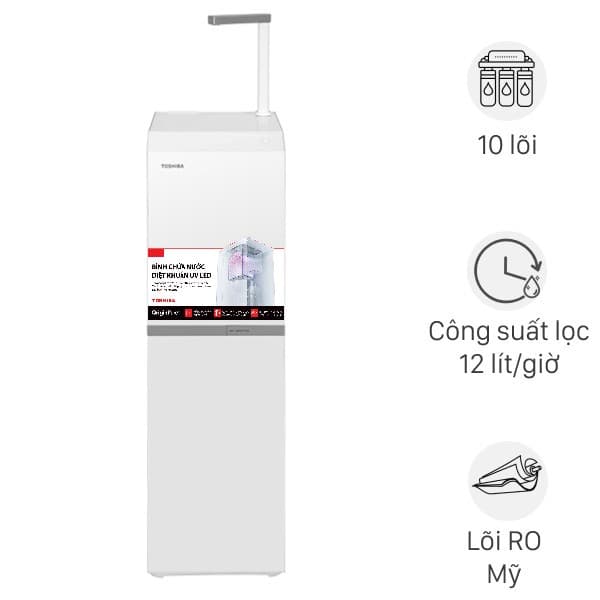 Máy lọc nước RO Toshiba TWP-N2396SVN(W) 10 lõi Điện gia dụng