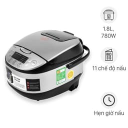 Nồi cơm điện tử Toshiba 1.8 lít RC-18DR2PV(K)