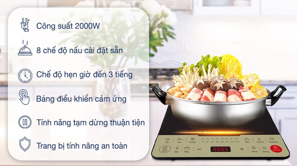 Ảnh Bếp từ Sunhouse SHD6867