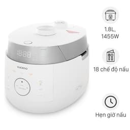 Nồi cơm áp suất cao tần Cuckoo 1.8 lít CRP-LHTR1009F/WHSIVNCV