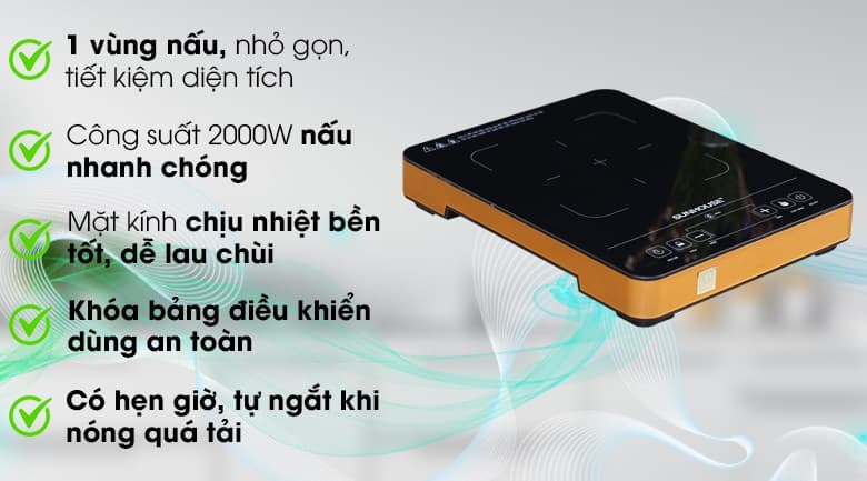 Ảnh Bếp hồng ngoại Sunhouse SHD 6015(EMC)