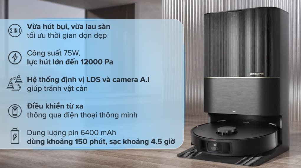 Ảnh Robot hút bụi lau nhà Dreame X40 Ultra