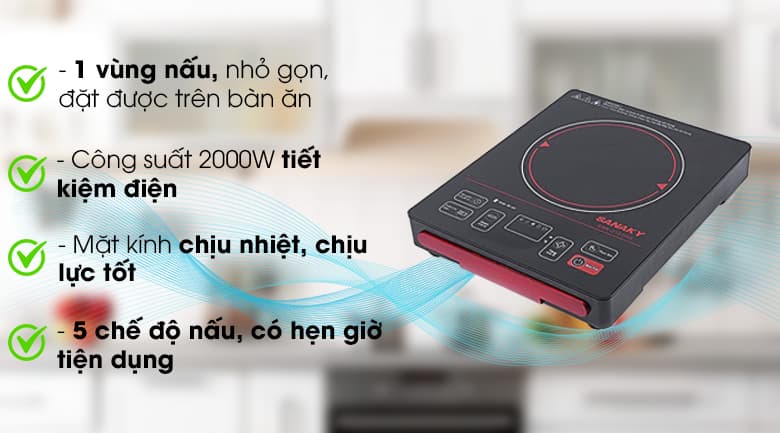Ảnh Bếp hồng ngoại Sanaky SNK-2101HG