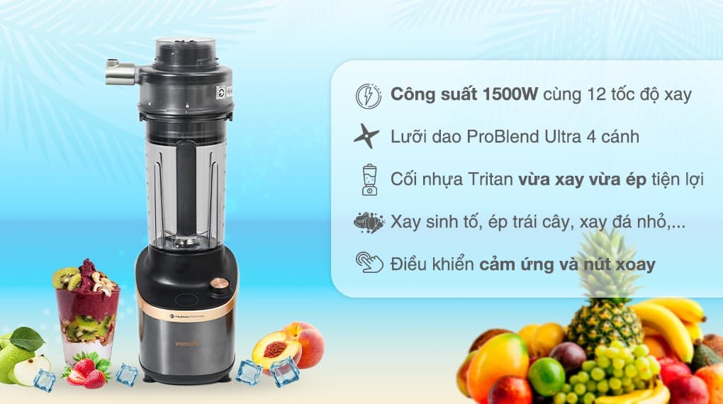 Ảnh Máy xay sinh tố đa năng Philips HR3770/00