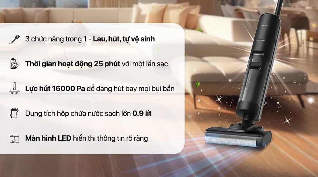 Ảnh Máy hút bụi lau nhà Dreame H12S AE
