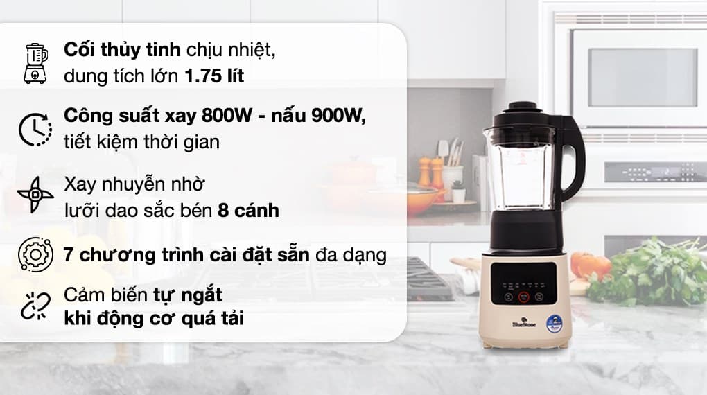 Ảnh Máy làm sữa hạt đa năng BlueStone BLB-6035