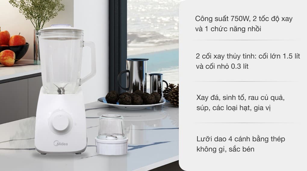 Ảnh Máy xay sinh tố đa năng Midea MJ-BL75G