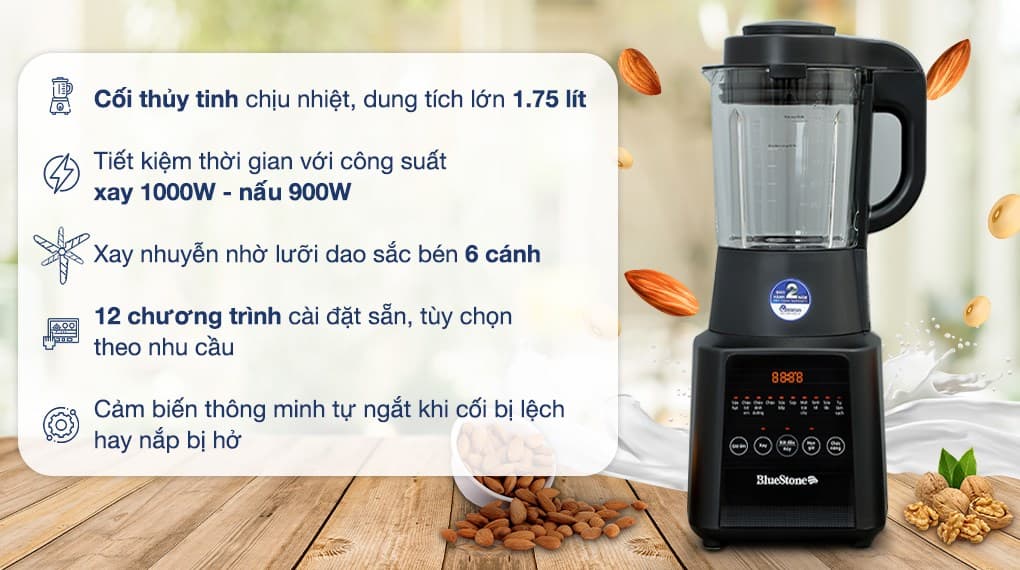 Ảnh Máy làm sữa hạt đa năng BlueStone BLB-6036