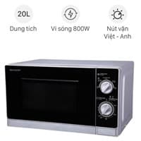 Lò vi sóng Sharp R-205VN(S) 20 lít