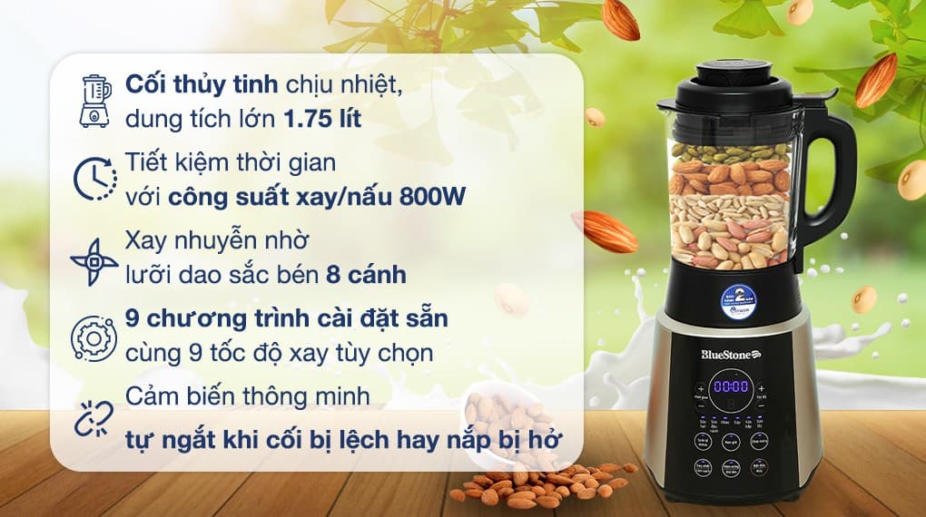 Ảnh Máy làm sữa hạt đa năng BlueStone BLB-6033