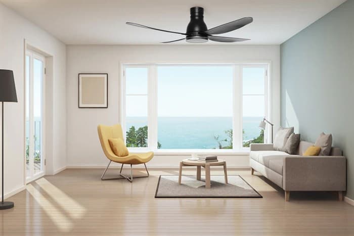 Ảnh Quạt trần KDK 4 cánh W56WV(BK) 39W