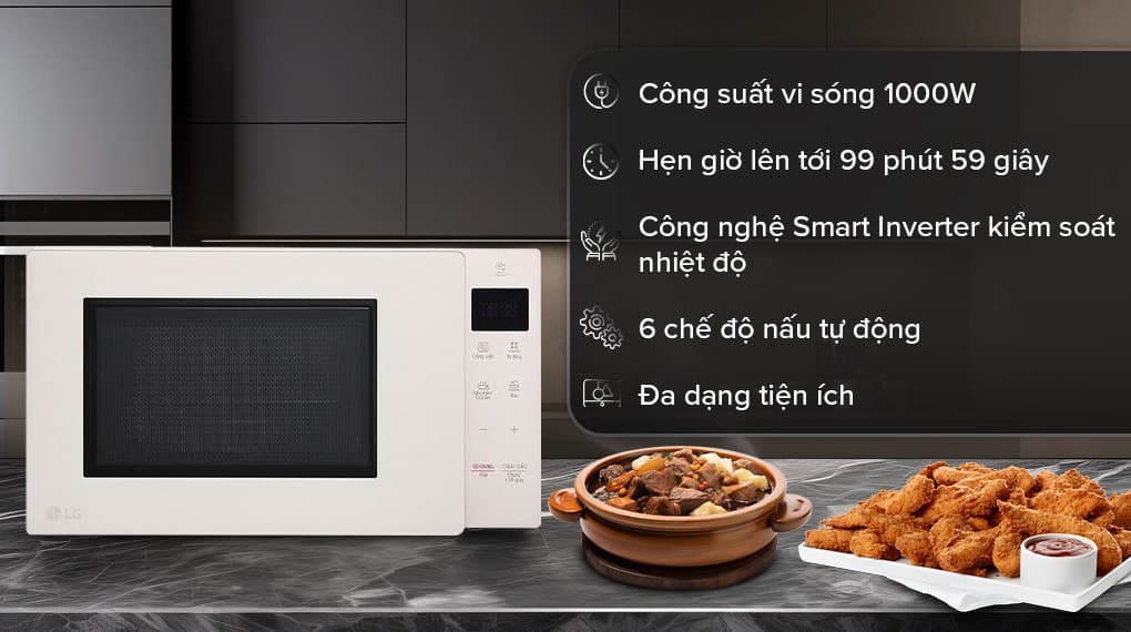 Ảnh Lò vi sóng LG MS2535GIK 25 lít