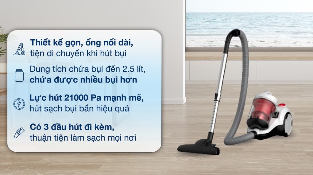 Ảnh Máy hút bụi dạng hộp Deerma DEM-TJ310W
