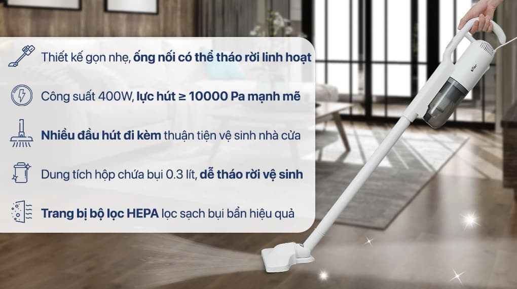 Ảnh Máy hút bụi cầm tay Bear BVC-B43W1