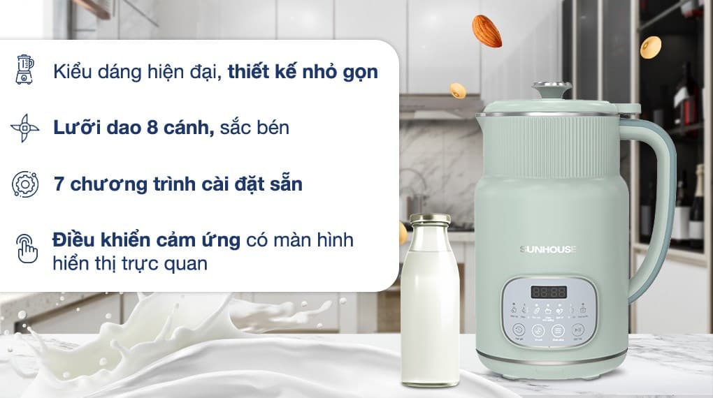 Ảnh Máy làm sữa hạt đa năng Sunhouse SHD5260
