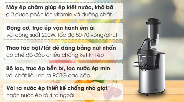 Ảnh Máy ép chậm Kangaroo KG1B6