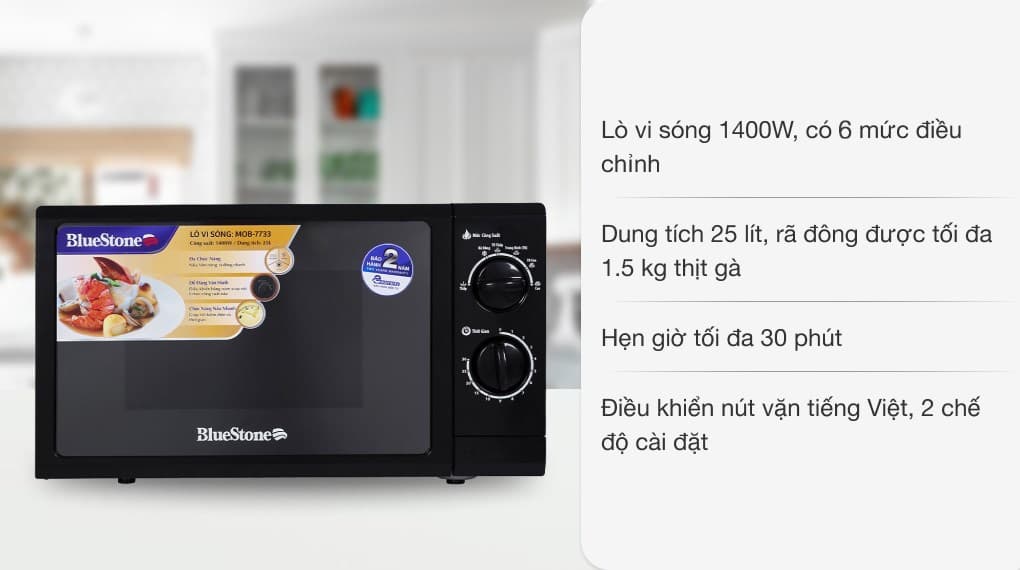 Ảnh Lò vi sóng BlueStone MOB-7733 25 lít