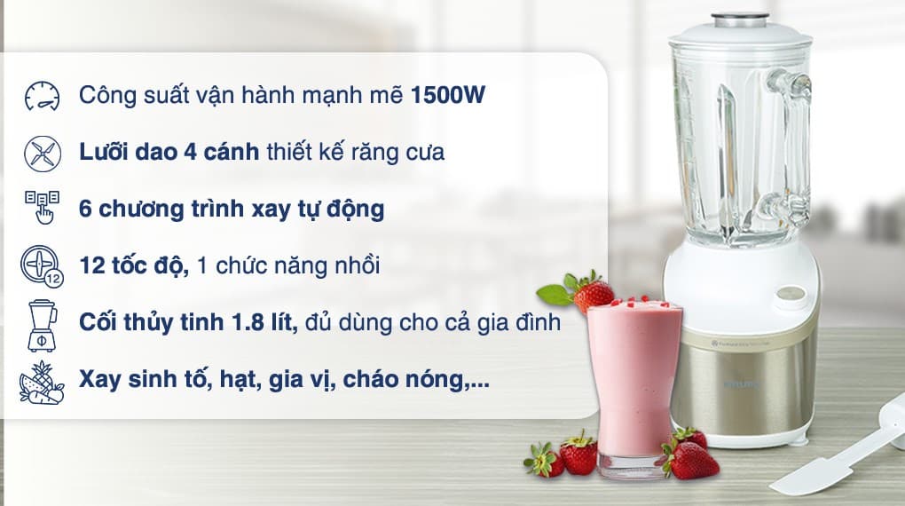 Ảnh Máy xay sinh tố Philips HR3760/01