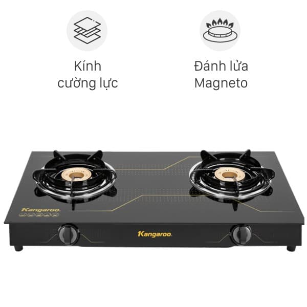 Bếp ga đôi Kangaroo KG516M