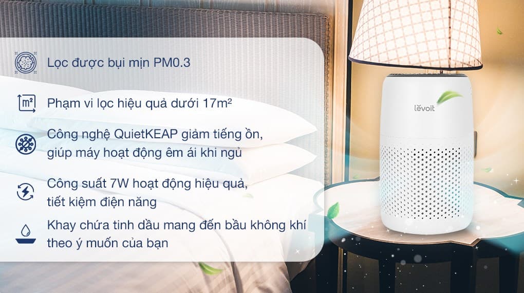 Ảnh Máy lọc không khí Levoit Core Mini 7W