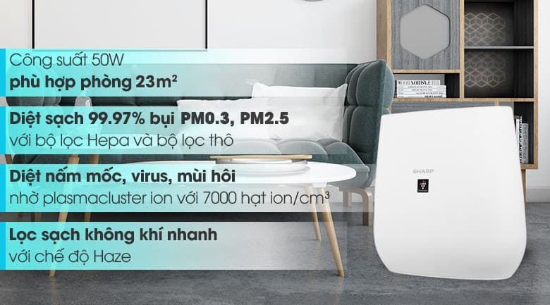 Ảnh Máy lọc không khí Sharp FP-J30E-A 50W