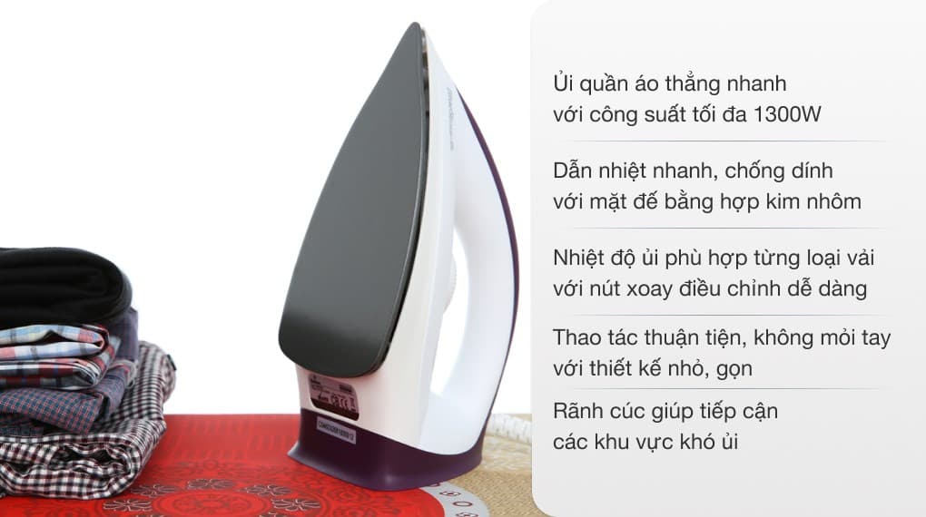 Ảnh Bàn ủi khô BlueStone DIB-3726 1300W