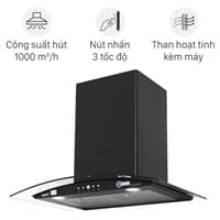 Máy hút mùi kính cong KAFF KF-GB107PB Điện gia dụng