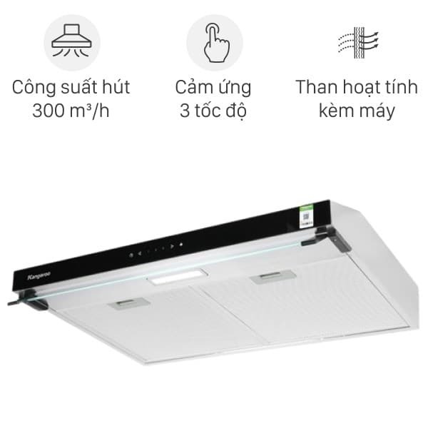 Máy hút mùi áp tường Kangaroo KG70RS