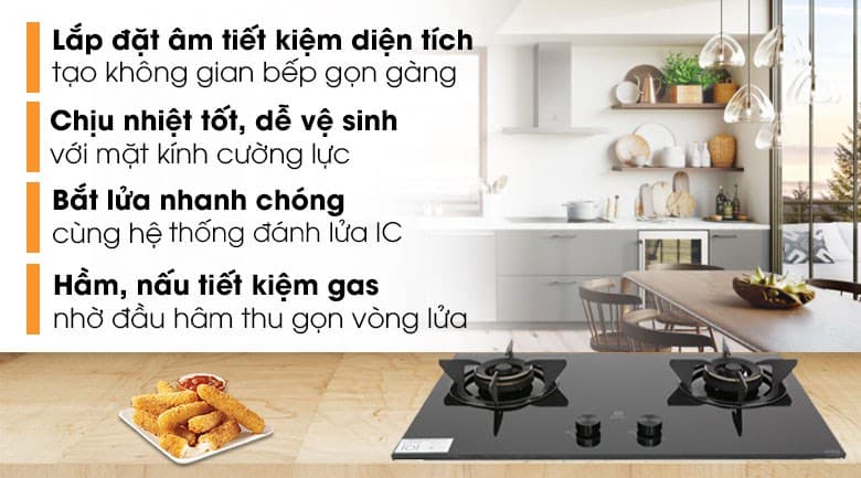 Ảnh Bếp ga âm Electrolux EHG7230BE