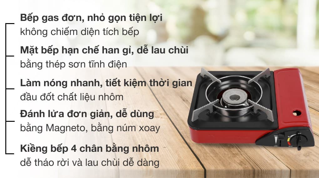 Ảnh Bếp ga mini Duxton DG-150