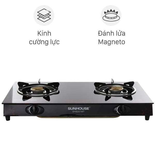 Bếp ga đôi Sunhouse SHB 201MT