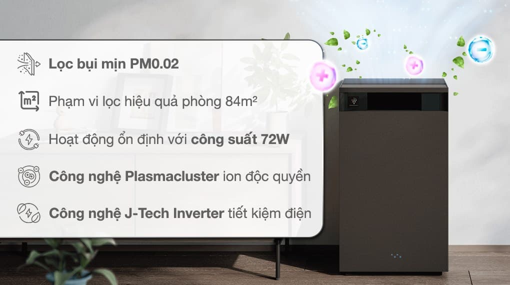 Ảnh Máy lọc không khí Sharp FX-S120V-H 72W