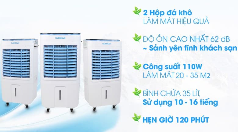 Ảnh Quạt điều hoà Daikiosan DKA-03500C 110W