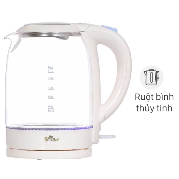 Bình đun siêu tốc Bear 1.7 lít ZDH-A17L1